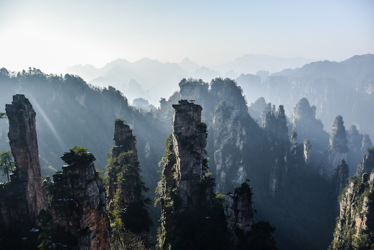 阿凡达取景地峰林