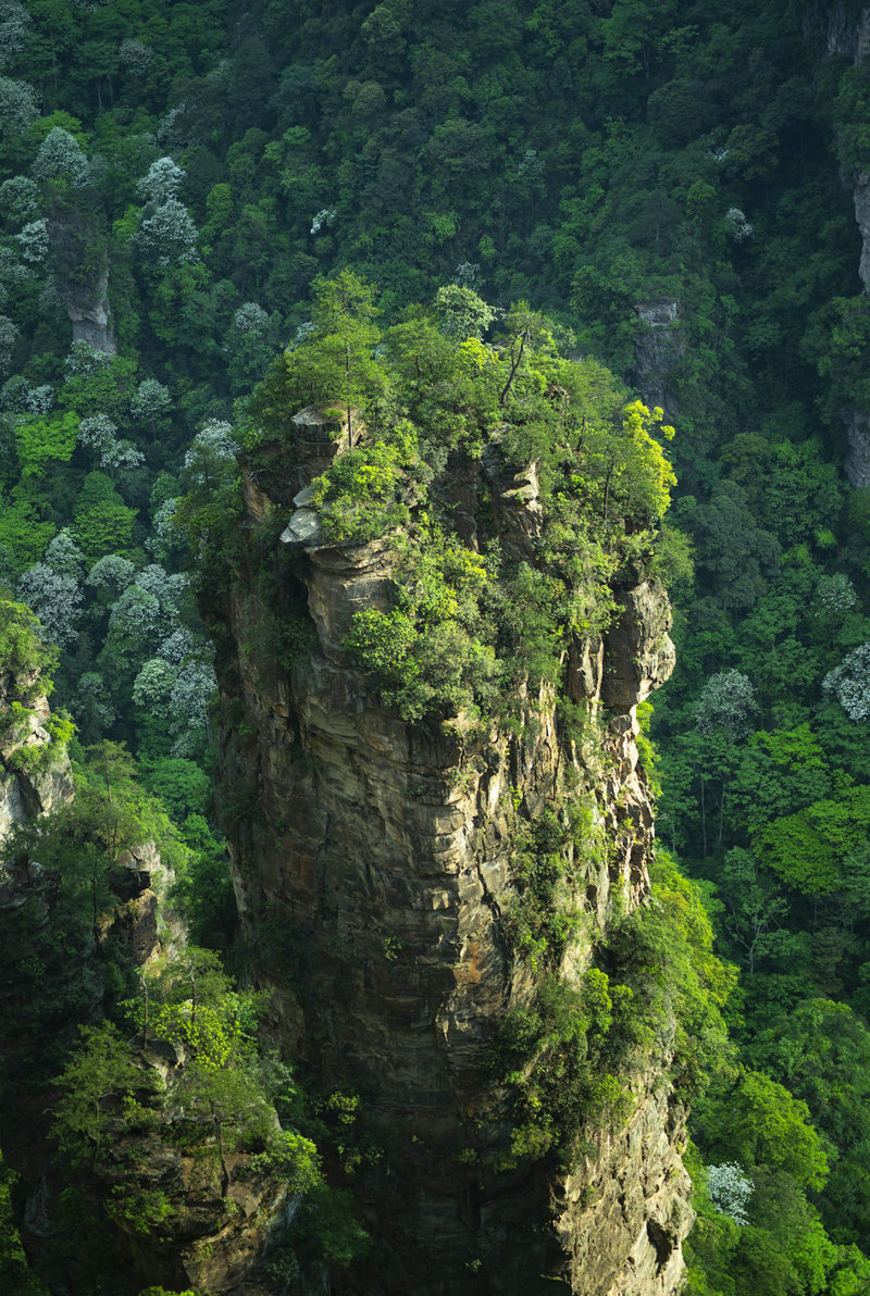 航拍峰林地貌